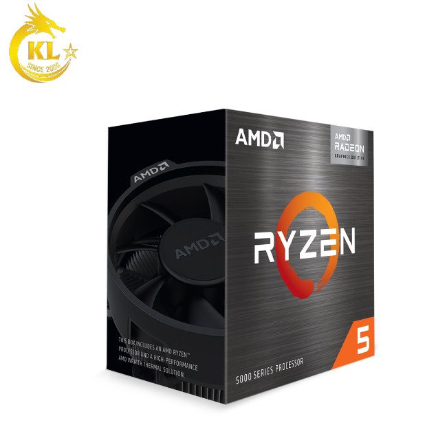 CPU AMD Ryzen 5 5600G (AMD AM4 - 6 Core - 12 Thread - Base 3.9Ghz - Turbo 4.4Ghz - Cache 19MB)